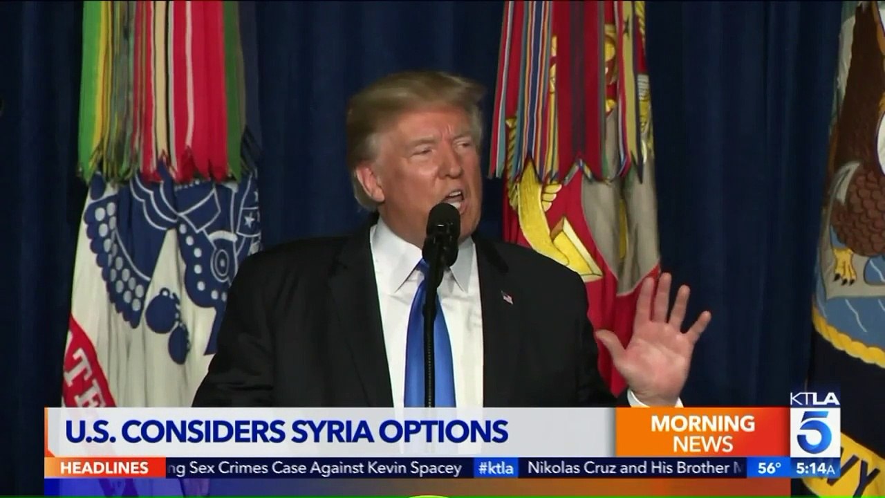 Trump Says Syria Attack Could Be 'Very Soon or Not So Soon at All'
