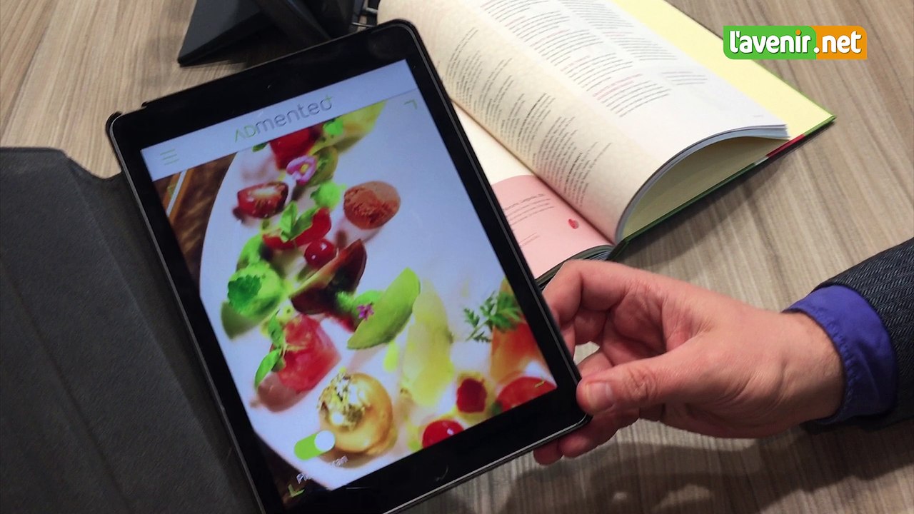 HUY - Livre de cuisine en réalité augmentée
