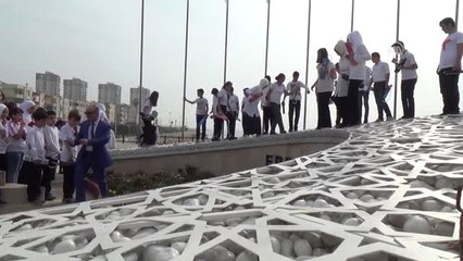 Erdemli'de Öğrenciler Afrin İçin Marş Söyledi