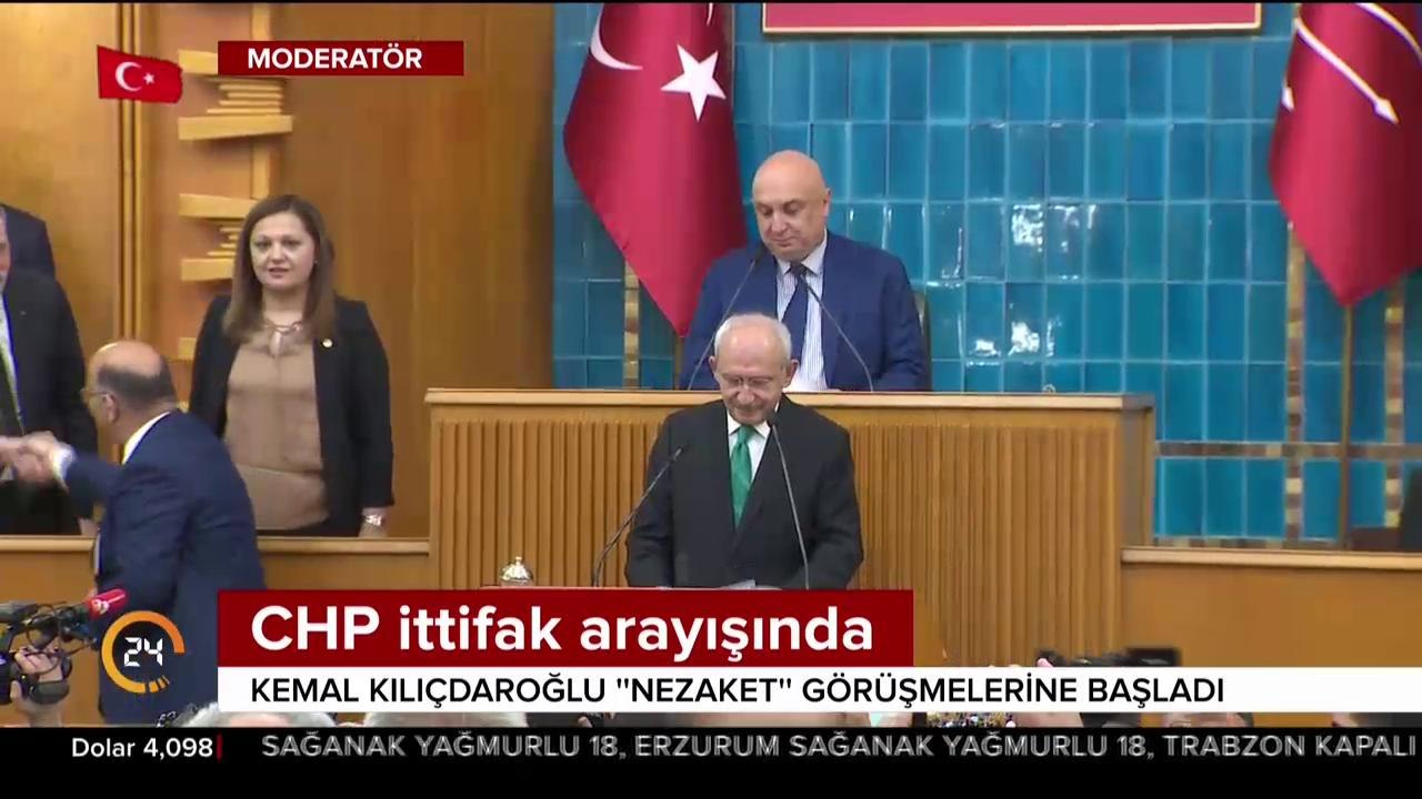 CHP ittifak arayışında