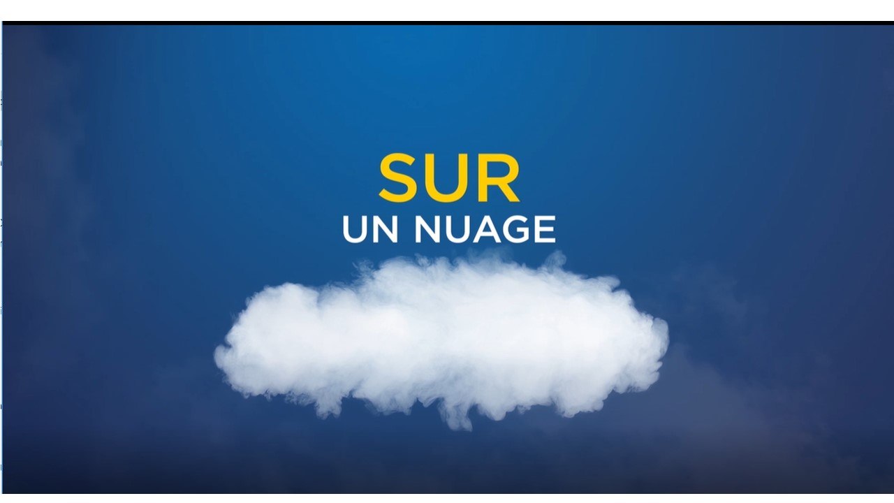 sur un nuage