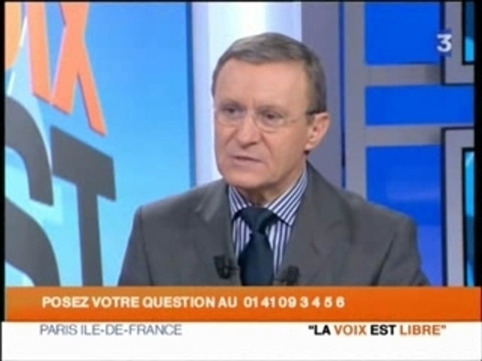 Le pen France 3 "La voix est libre" part 1