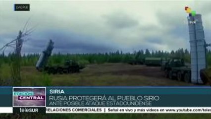 Rusia protegerá al pueblo sirio ante posible ataque de EE.UU.