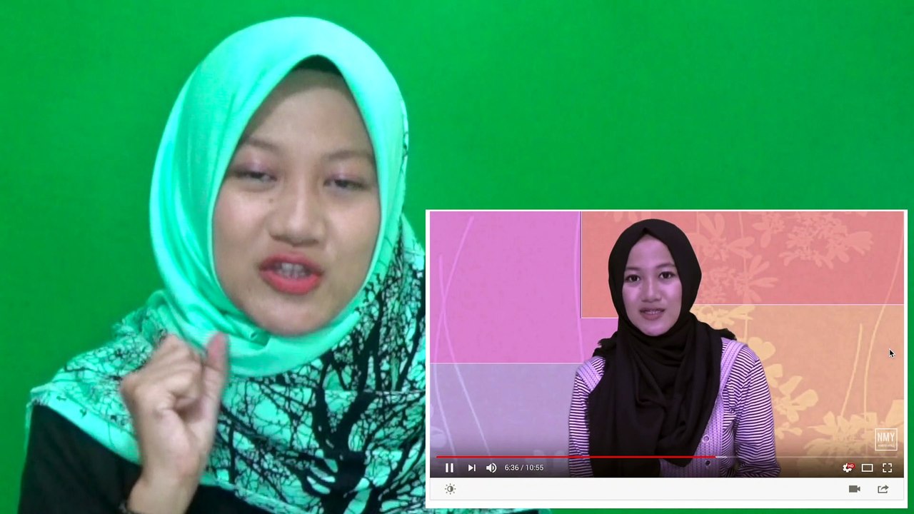 Tutorial Hijab Terbaru Yang Mudah Ditiru Dengan Hijab Segi 4 Cantik #NMY Hijab Tutorials