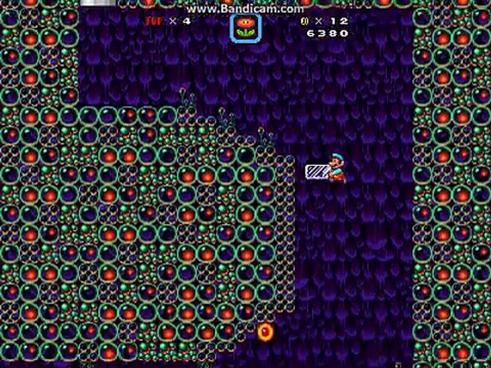 Super Mario Bros. X (SMBX) custom level - Frog Park