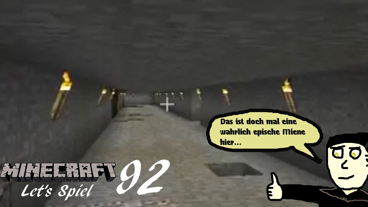 Minecraft 'Let's Spiel' (Let's Play) 92: Epische Miene