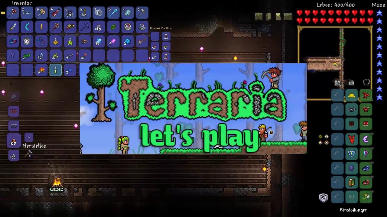Terraria Let's Play 131: Die Arena ist fertig