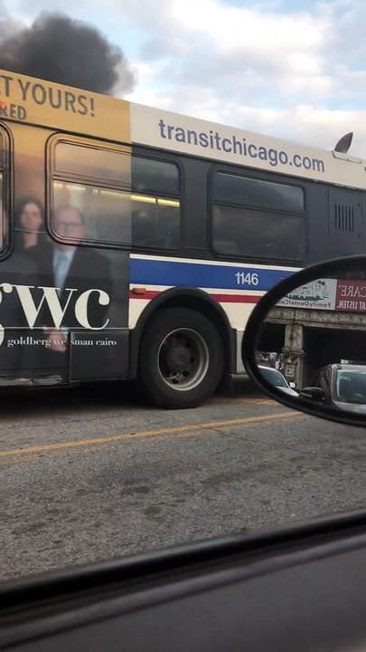 Fiery Roadside Accident