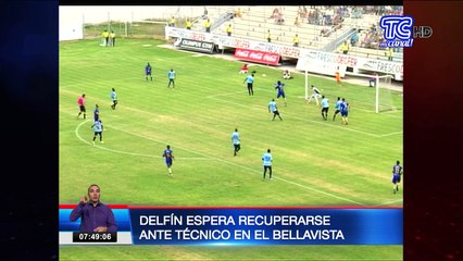 Delfín espera recuperarse ante Técnico en el Bellavista