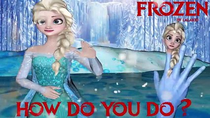 Disney Frozen Anna and Elsa Finger Family Song | Frozen Finger Family Song