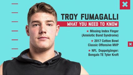 Kay Adams highlights what separates Troy Fumagalli from other TEs in the draft