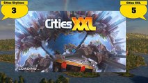 Cities Skylines VS Cities XXL - Comparaison des deux jeux.