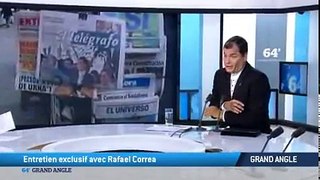 Rafael Correa en Francia, los idiomas que habla el Presidente 1