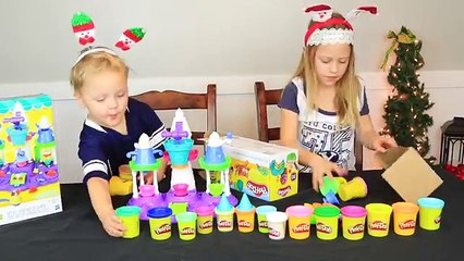 Playdoh - Icecream Castle - Fun kids toy opening !