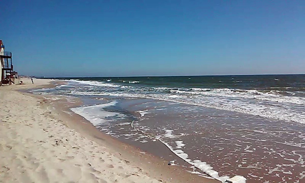 Чёрное море 9 апреля 2018 года. Украина. Одесская область Затока.