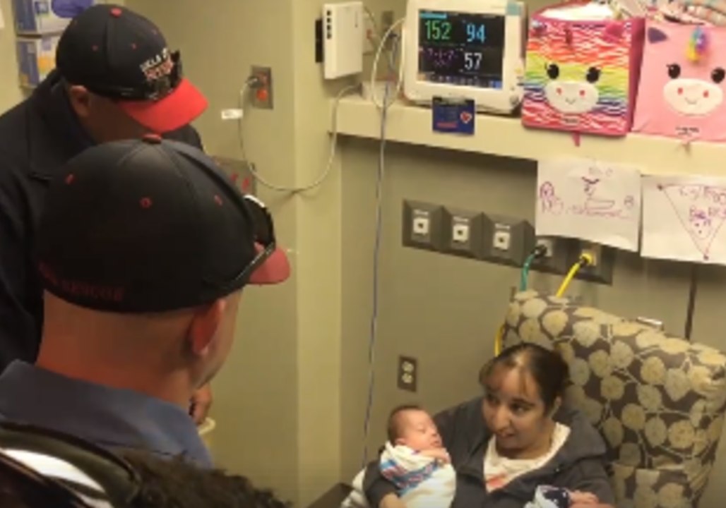 Oklahoma Firefighters Reunite With Premature Twins They Saved at Birth