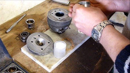 remontage haut moteur motobecane AV7