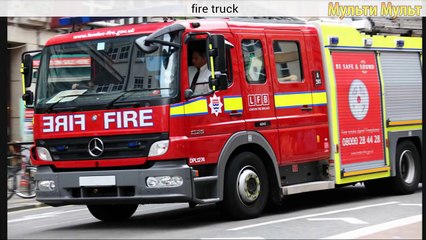 Aprendizaje De Vehículos Callejeros Para Niños - Sonidos De Transporte