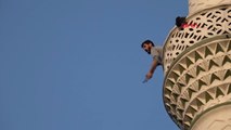 Bursa Pompalı Tüfekle Minareye Çıktı, Polisi Alarma Geçirdi