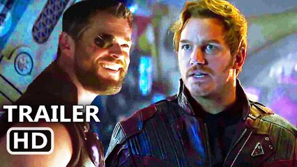 AVENGERS Infinity War "Star Lord Imitates Thor" Trailer