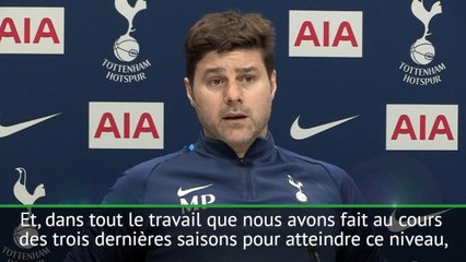 34e j. - Pochettino : "Une grande satisfaction d'avoir rivalisé avec les plus grands d'Europe"