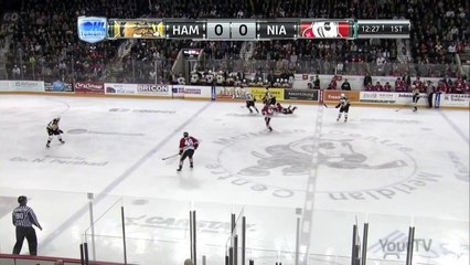 OHL Hamilton Bulldogs - Fulcher makes incredible save