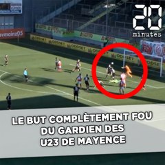 Le but complètement fou du gardien des U23 de Mayence