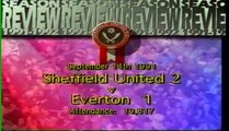 Sheffield United - Everton 14-09-1991 Division One