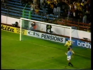 Manchester City - Everton 17-09-1991 Division One