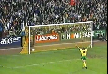 Norwich City - Leeds United 28-09-1991 Division One