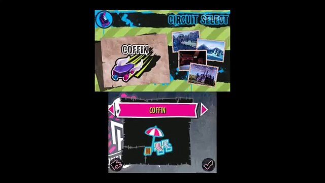 Monster High Skultimate Roller Maze 3DS Gameplay