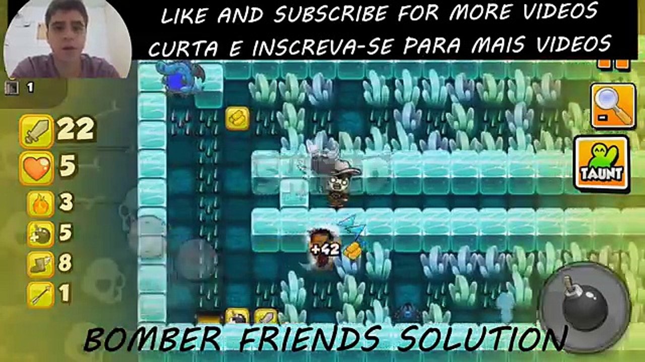 Bomber Friends Level 220 / Nível 220 / Fase 220 #BFS Solução