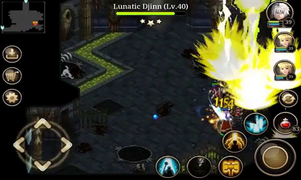 Lunatic Djinn LV 40 Boss Guide Gameplay Walkthrough - Inotia 4