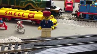 Percy the Small Engine vs The Atlanta Falcons Train
