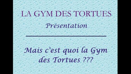Présentation de la GYM des TORTUES