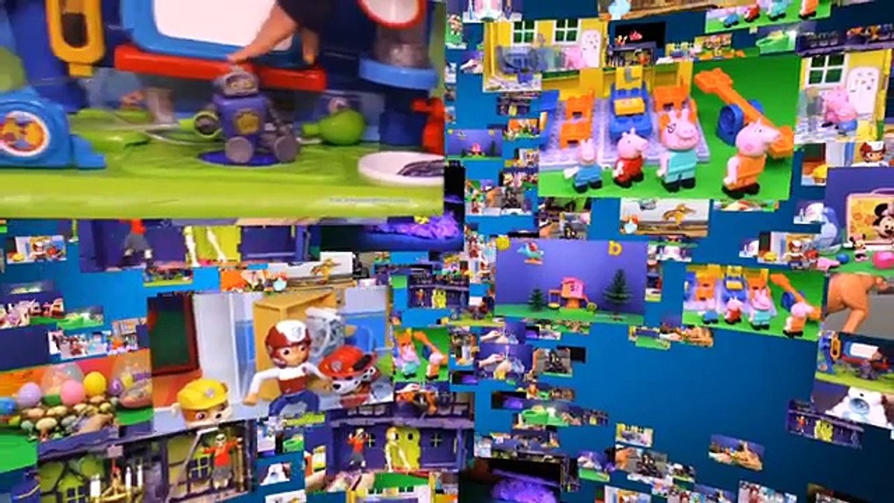 Puppy Dog Pals and PJ Masks and Mickey Mouse play Hide n Seek