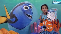 Giant Disney Finding Dory Toy Surprise Eggs Giant Toy Surprises Mashems Dory Nemo Hank Shell Game