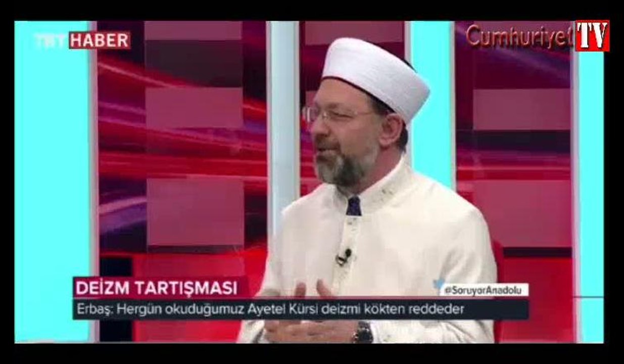 Diyanet İşleri Başkanı Ali Erbaş'tan deizm açıklaması: Sapık ve batıl felsefi bir düşünce