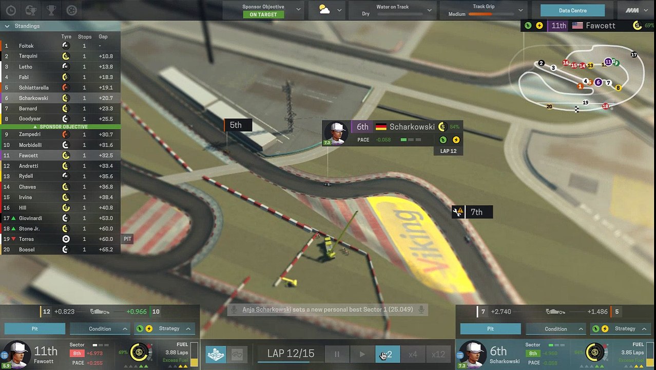 Motorsport Manager (89 database) - season 3 race 6