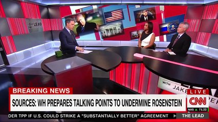 White House doesn't anticipate Trump will fire Rod Rosenstein -- but they're preparing talking points if he does