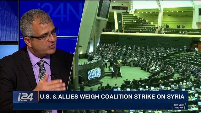 i24NEWS DESK | U.S. & allies weigh coalition strike on Syria | Thursday, April 12th 2018