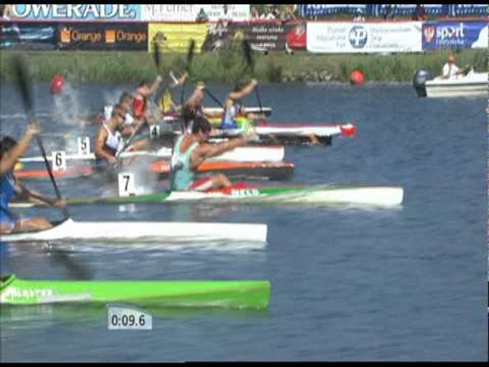 2010 ICF Canoe Sprint World Championships Poznan K1M 200m Final