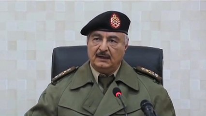 تدهور الحالة الصحية لحفتر