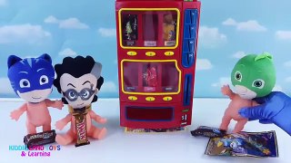 PJ Masks Babies Vending Machine Toy Surprises Paw Patrol Finger Family Nursery Rhymes Learn Colors