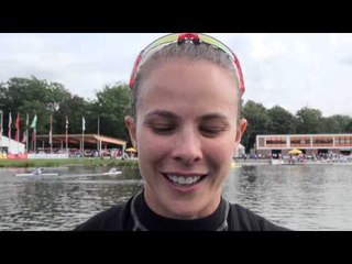 Lisa Carrington (NZL) K1W 200m Gold | Duisburg 2013