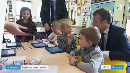 Interview d'Emmanuel Macron : rassurer sans reculer