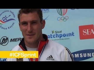 Sebastian Brendel (GER) C1M 1000m Gold | Milan 2014