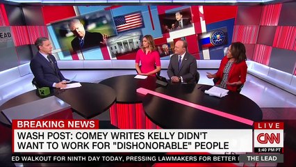 'People are not impressed': Jake and panel mock Trump for unoriginal nickname for James Comey