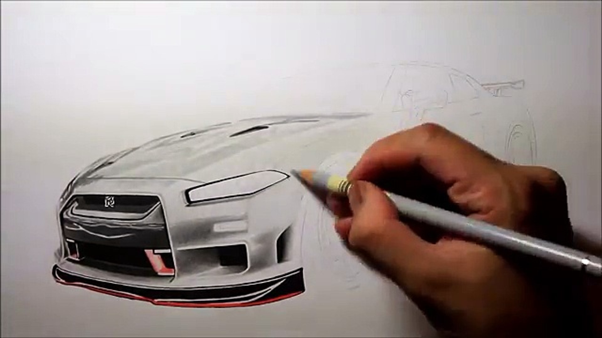 Nissan Gtr Edition R34 Concept Drawing Video Dailymotion