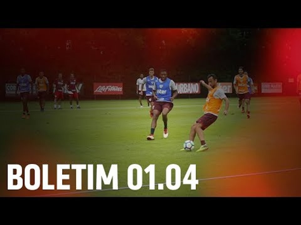 BOLETIM DE TREINO: 01.04 | SPFCTV